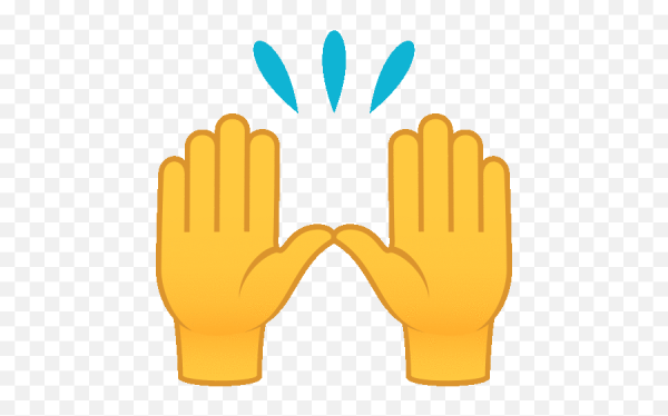 Смайлик с двумя руками