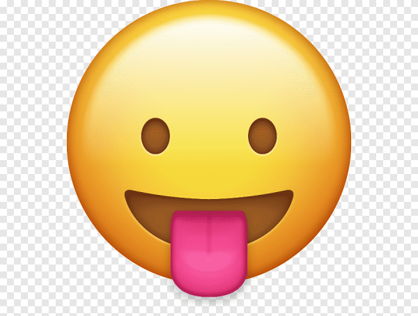 Смайлик с языком