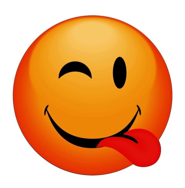 Смайлик с язычком
