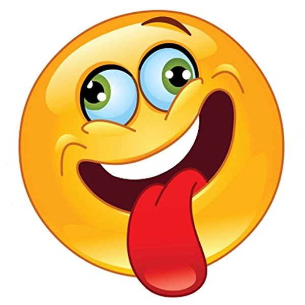 Смайлик с языком