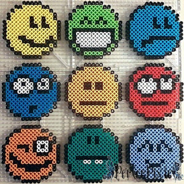 Термомозаика смайлики