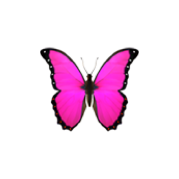 Бабочка смайлик айфон