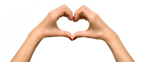 Сердечко руками