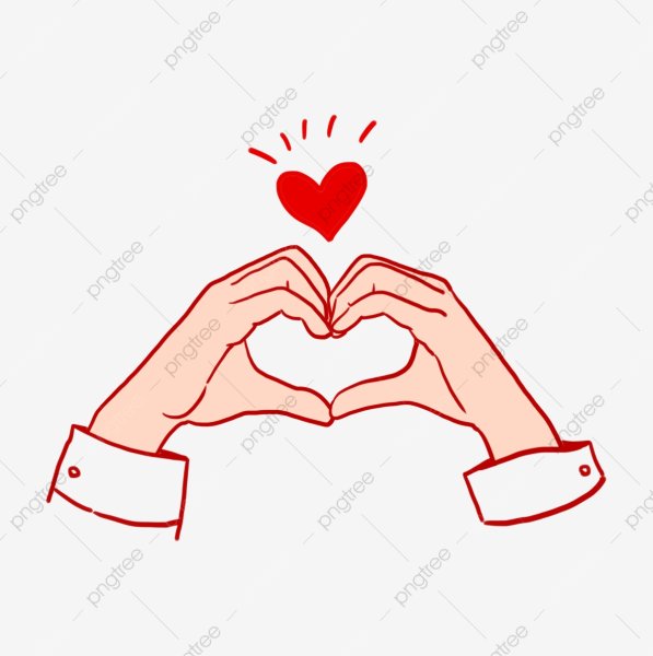 Сердце в ладонях логотип