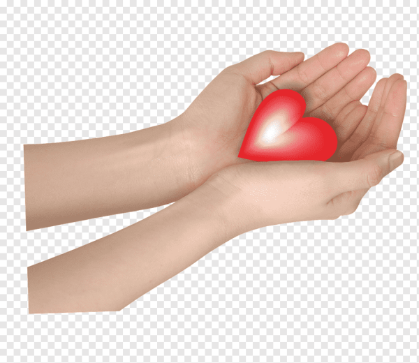 Сердце из рук людей