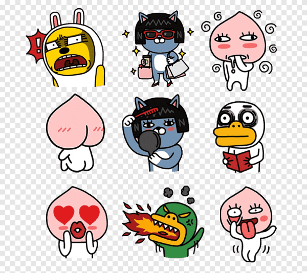 KAKAOTALK персонажи