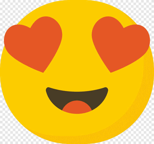 Влюбленный смайлик