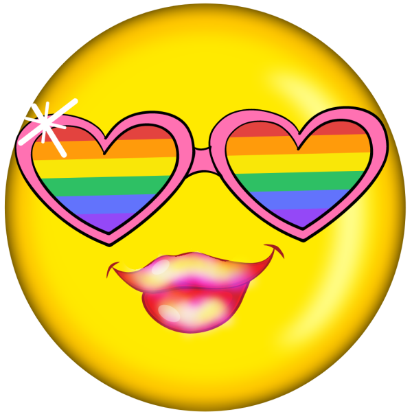 Смайлики и сердечки