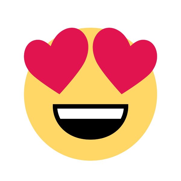 Смайлик влюбленный айфон