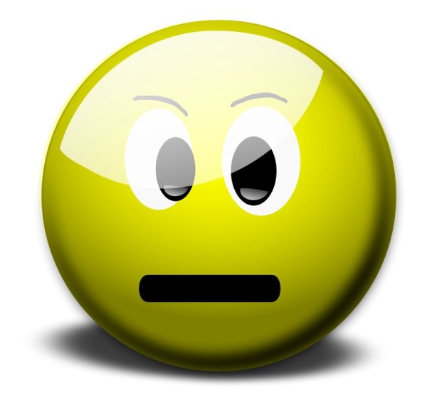 Безразличный смайлик