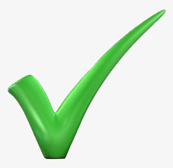 Зелёнфйзначок галочки