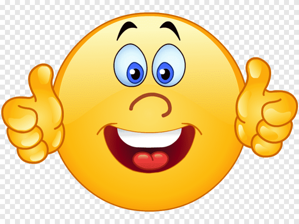 Смайл с большим пальцем вверх
