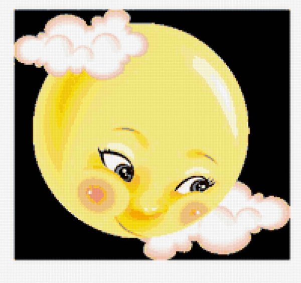 Смайлик ночь