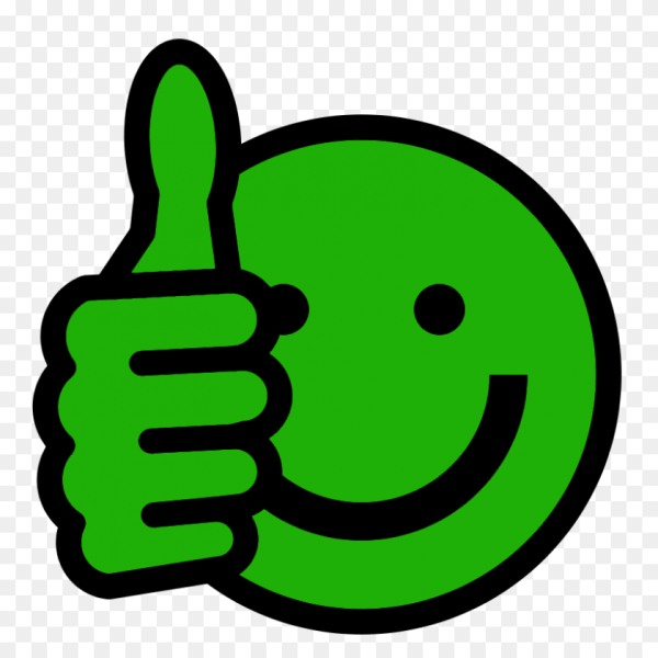 Зелёный кружок Смайл