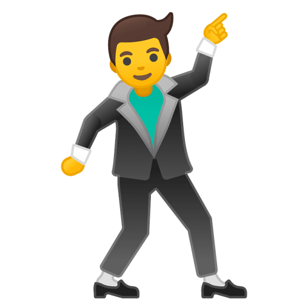 Эмодзи Танцующий мужчина