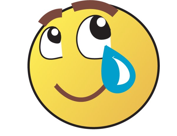 Смайлик слезы радости