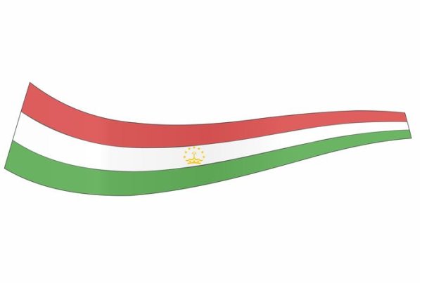 Флаг Таджикистана вектор