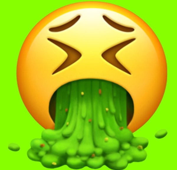 Смайлик блевотина