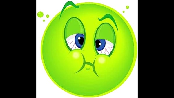 Смайлик которого тошнит