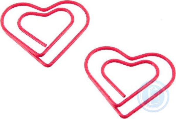 Скрепка в форме сердца