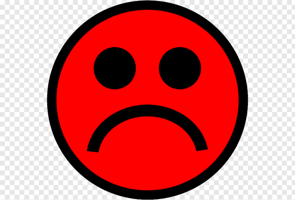 Красный улыбающийся смайлик