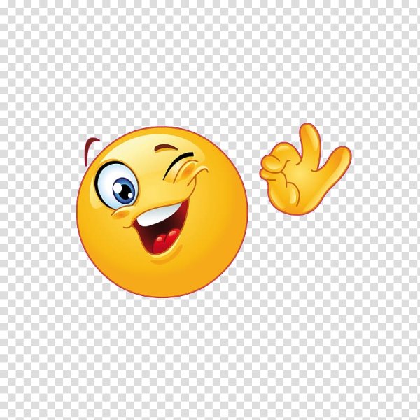 Подмигивающий смайлик