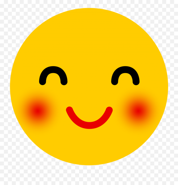 Краснеющий смайлик