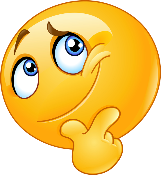Озадаченный смайлик