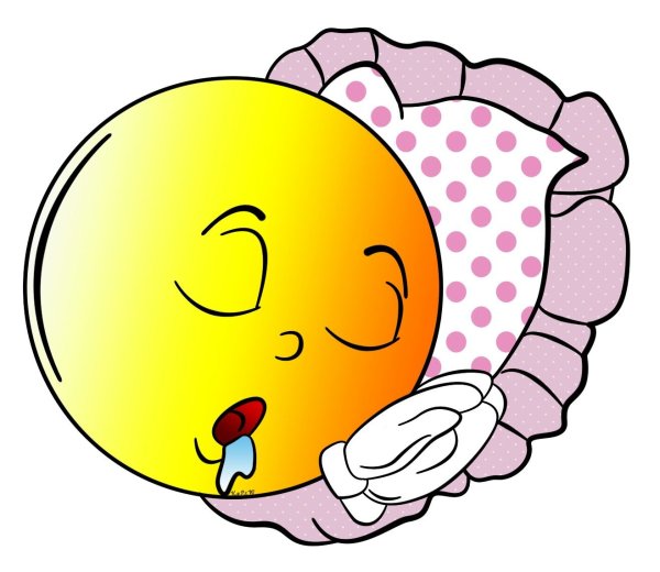 Смайлик спит