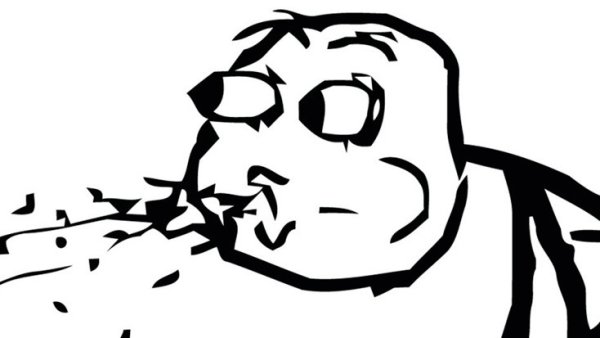 Мем плюется