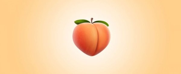 Смайлик персик фрукт
