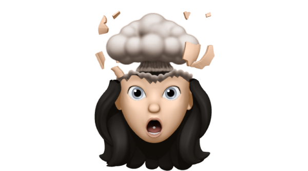 Эмодзи взрыв мозга