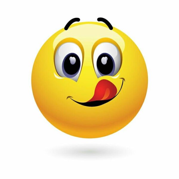 Облизывающаяся рожица