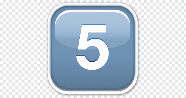 Смайлы эмодзи цифры