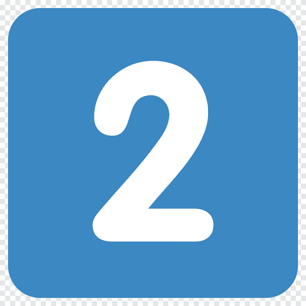 Эмодзи цифра 2