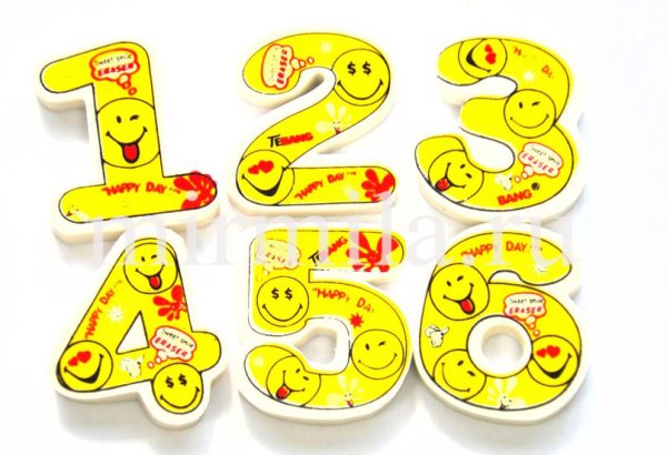 Смайлик цифра 1