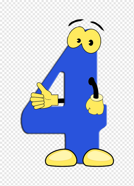 Цифры с глазками для детей