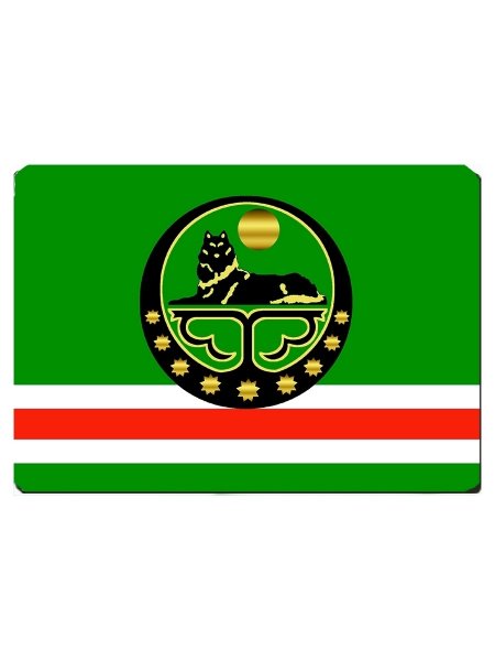 Флаг Чечни и Ичкерии