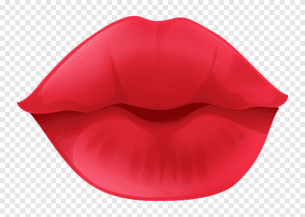 Губы стикер