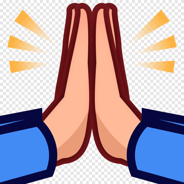 Смайлик молится