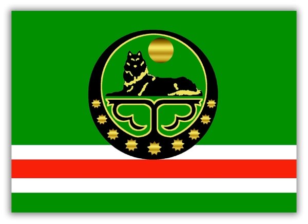 Флаг Чечни и Татарстана