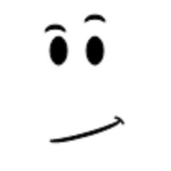 Лицо из Roblox