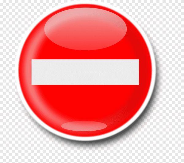 Знак стоп кирпич