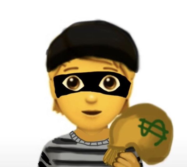 ЭМОДЖИ грабитель