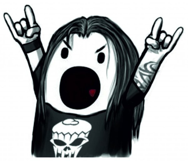 Рок н ролл пальцы символ