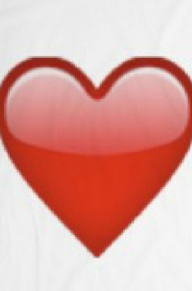 Красное сердечко
