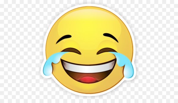 Смайлик смеющийся до слез