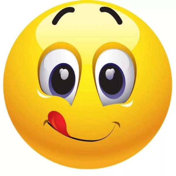 Смайлик с закрытым ртом