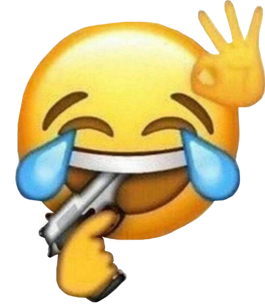 Смайлик с пистолетом