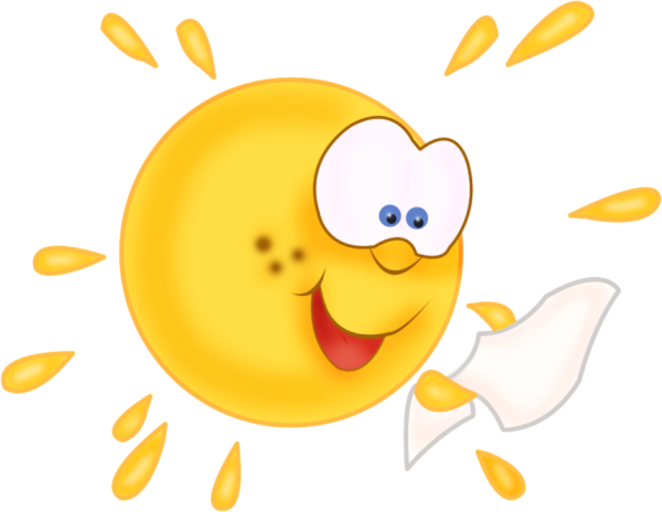 Летние смайлики